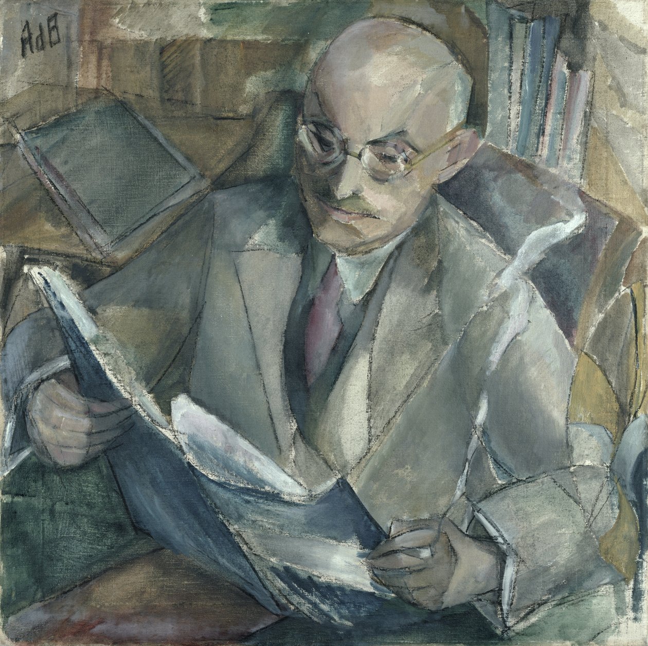 Portrét doktora Georga Wendemutha (1860-1929) od Alma Del Banco