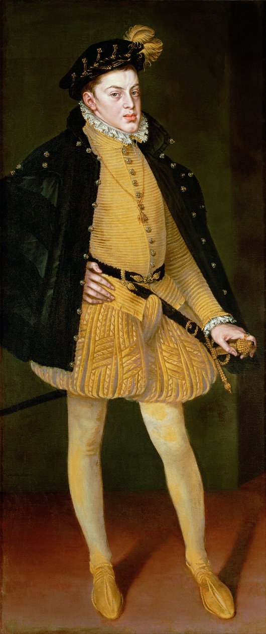 Don Carlos, princ z Asturie, 1564 od Alonso Sánchez Coello