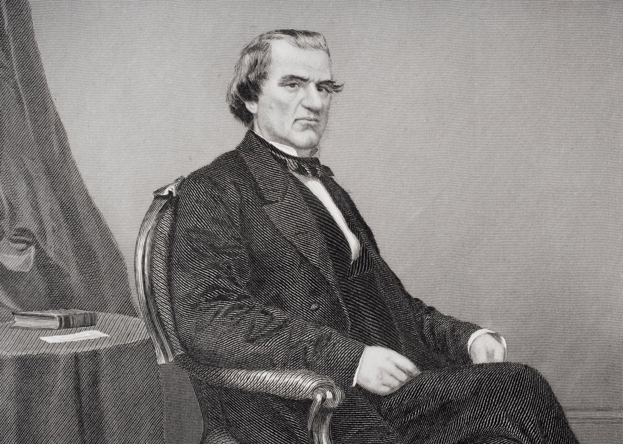 Andrew Johnson (1808–1875) od Alonzo Chappel
