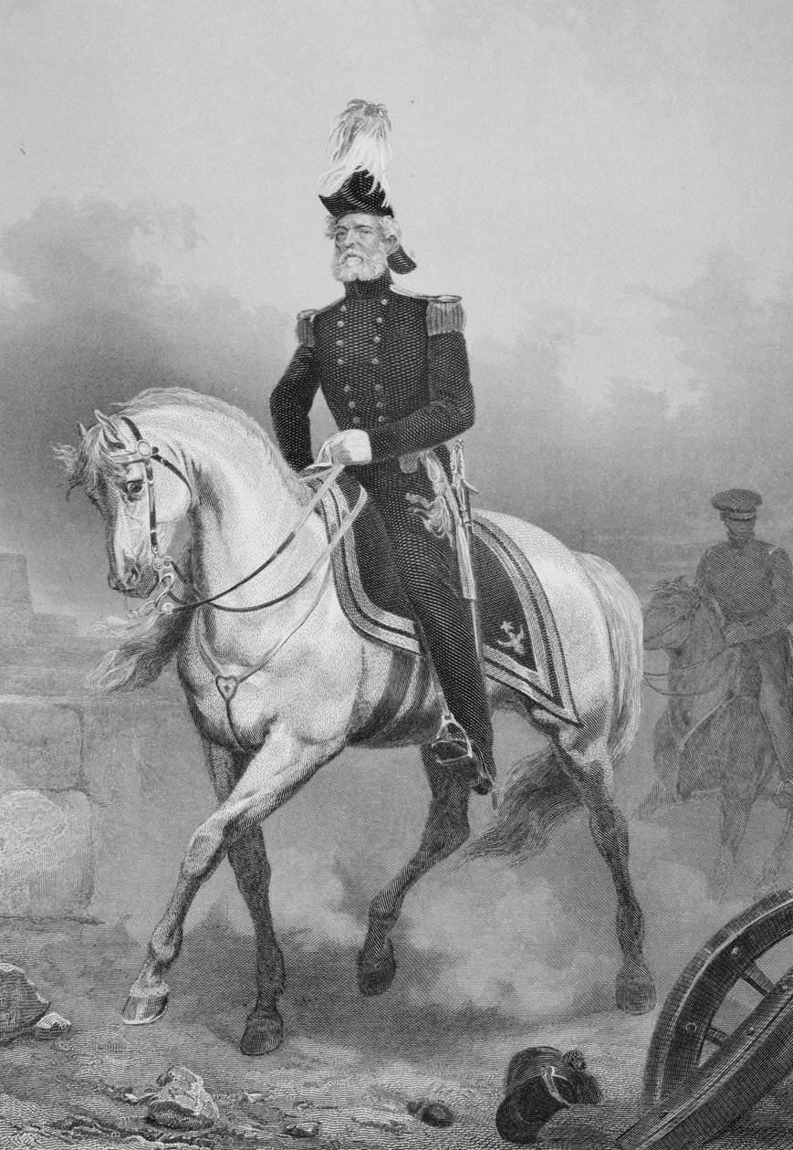 John Anthony Quitman (1798-1858) od Alonzo Chappel