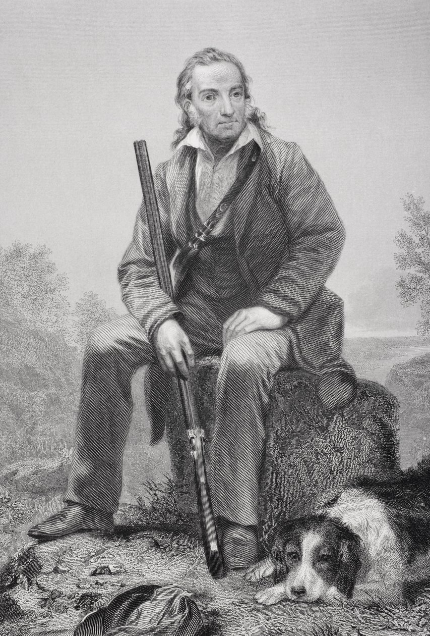 John James Audubon (1785-1851) od Alonzo Chappel