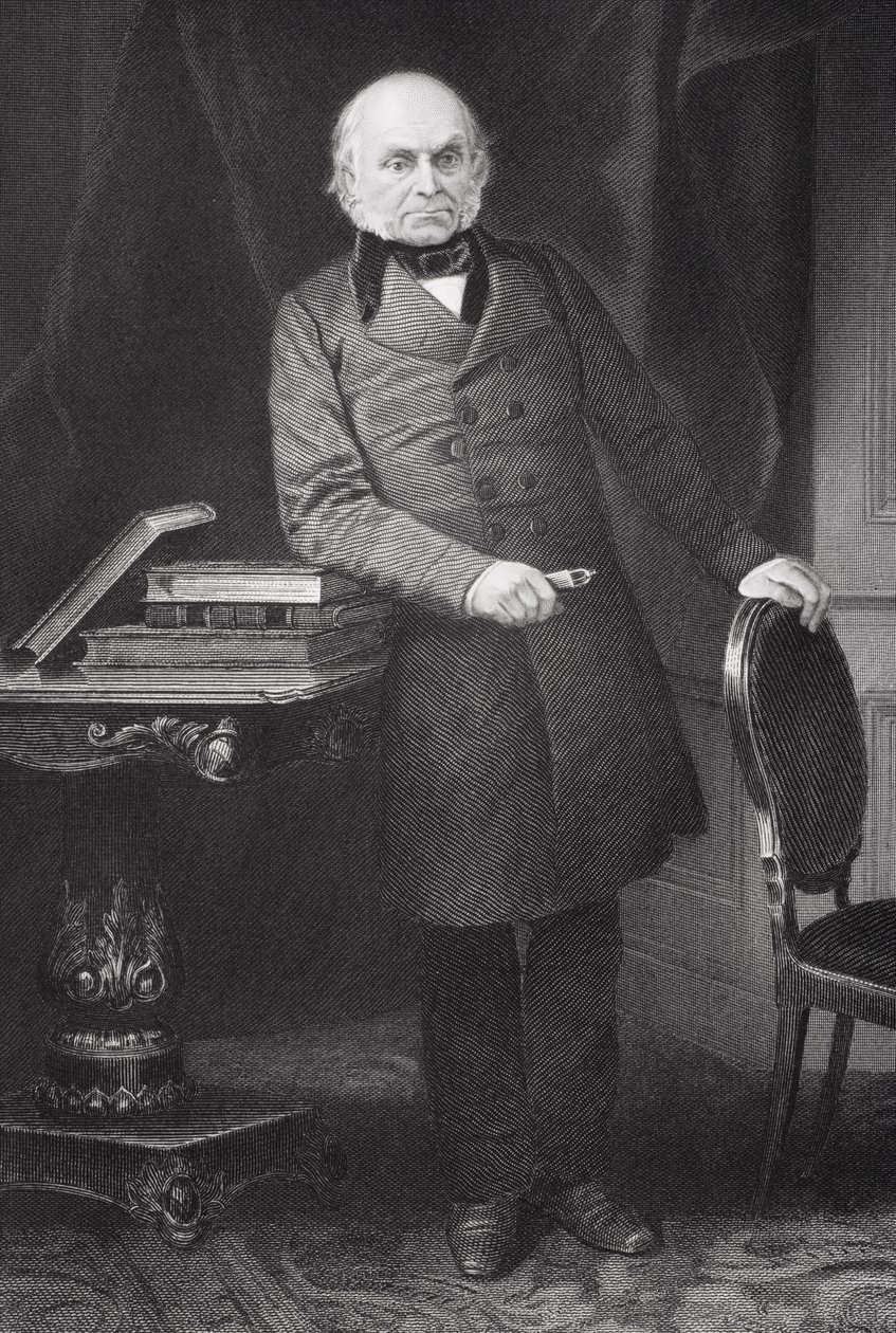 John Quincy Adams (1767-1848) od Alonzo Chappel