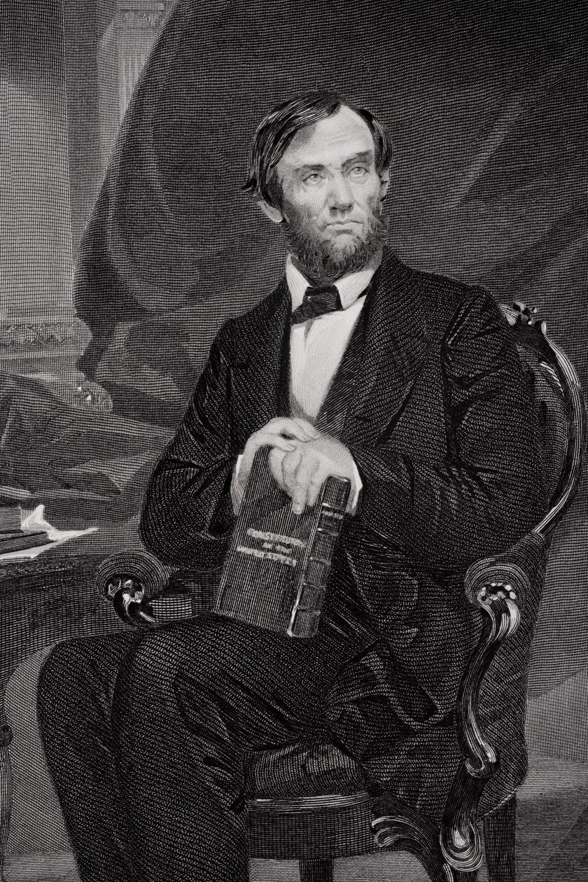 Portrét Abrahama Lincolna (1809-65) (detail 254645) od Alonzo Chappel