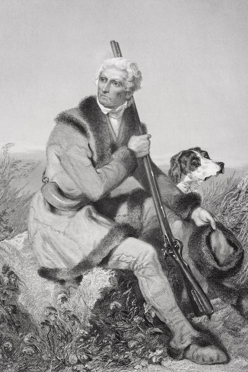 Portrét Daniela Boonea (1734-1820) od Alonzo Chappel
