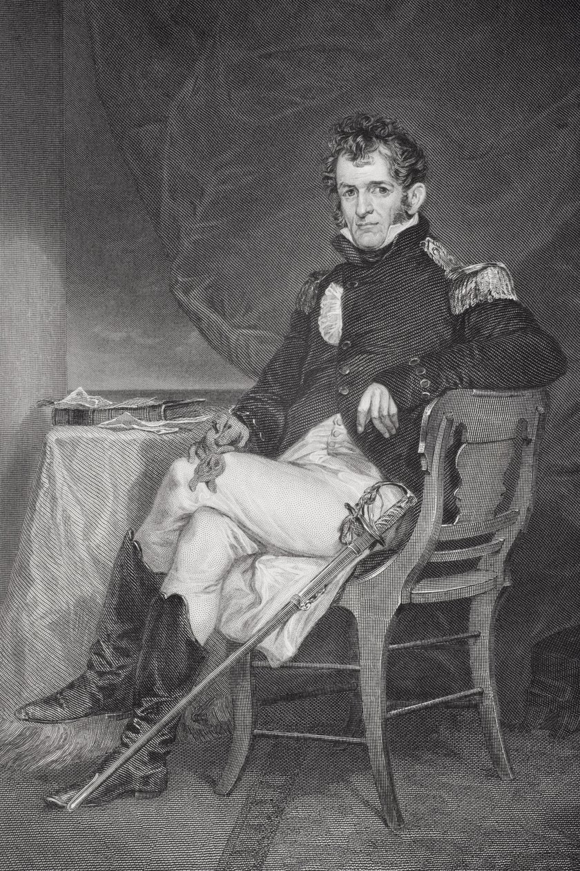 Portrét Davida Portera (1780-1843) od Alonzo Chappel
