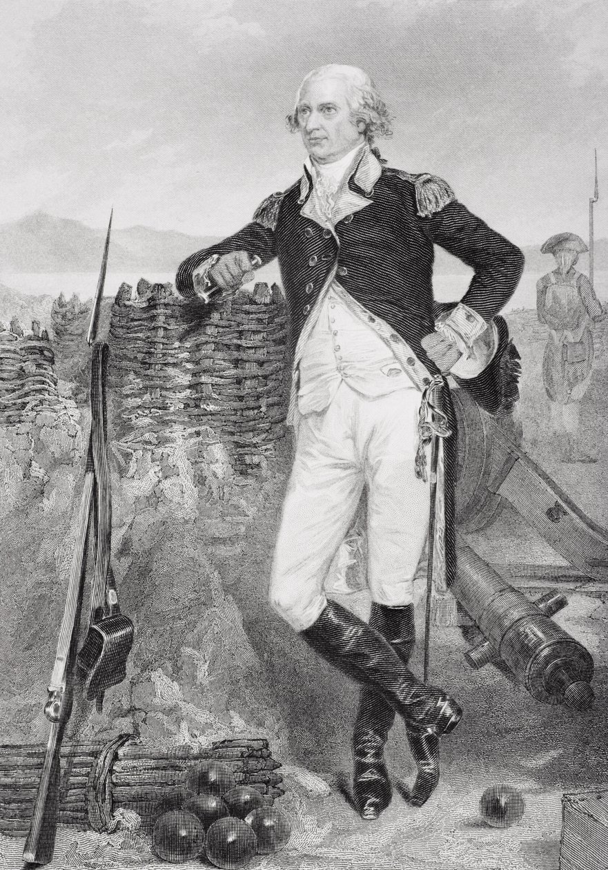 Portrét George Clintona (1739-1812) od Alonzo Chappel