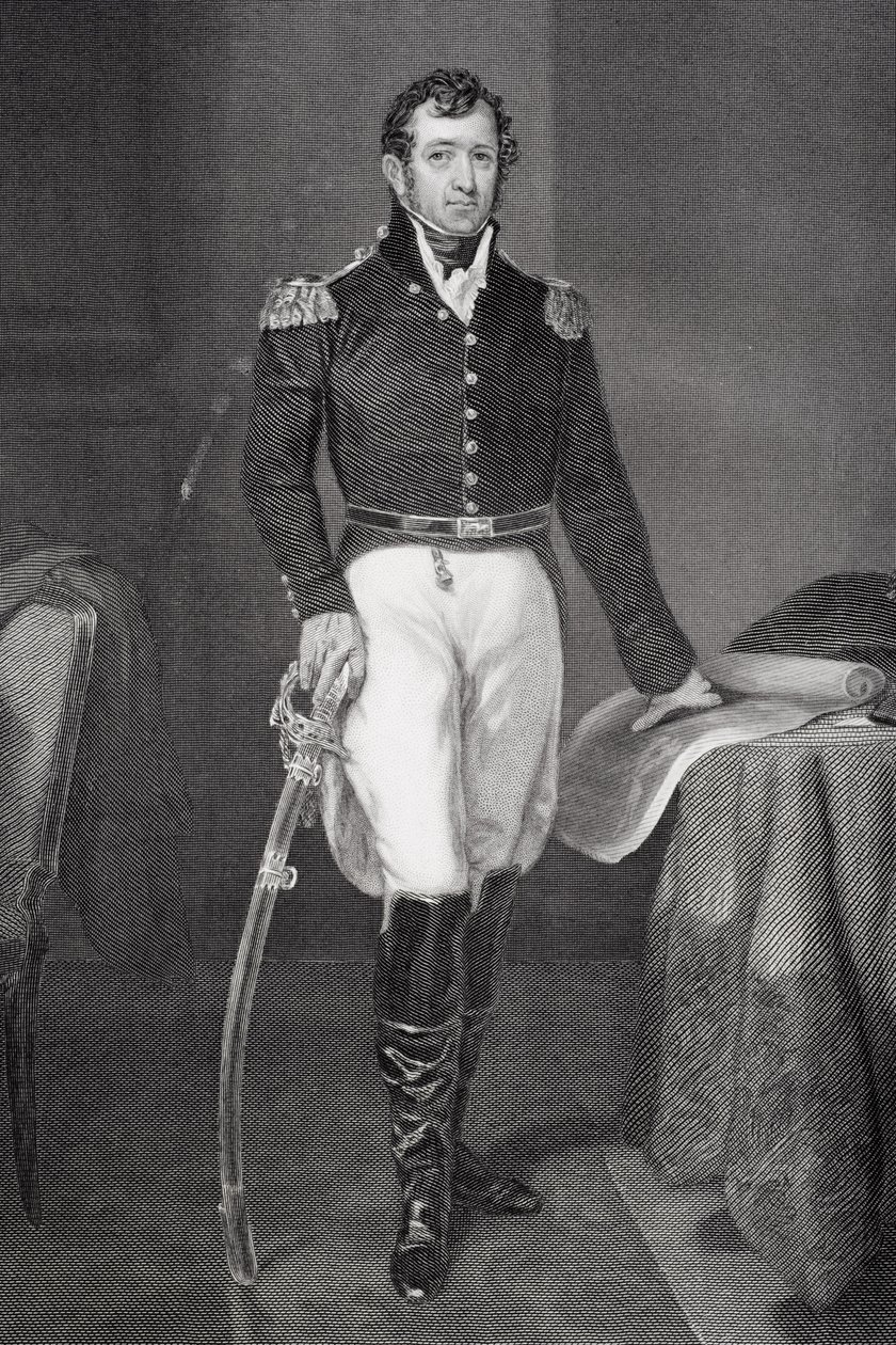Portrét Jacoba Browna (1775-1828) od Alonzo Chappel