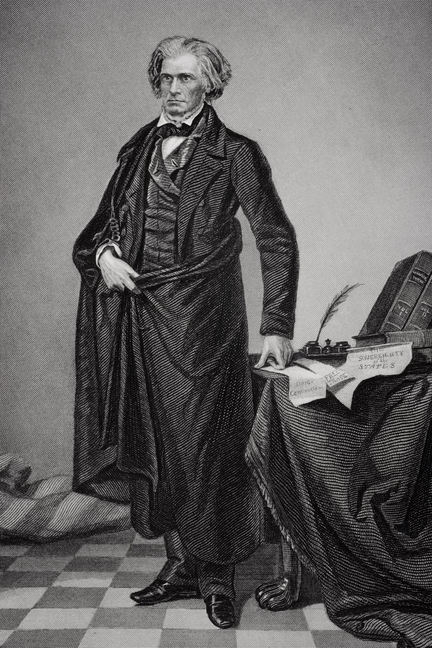 Portrét Johna Caldwella Calhouna (1782-1850) od Alonzo Chappel