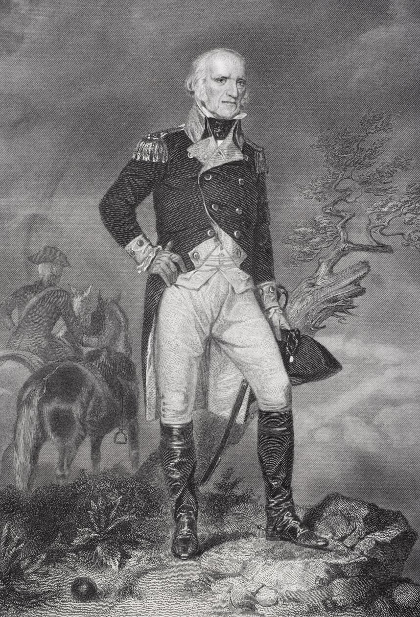 Portrét Johna Starka (1728-1822) od Alonzo Chappel