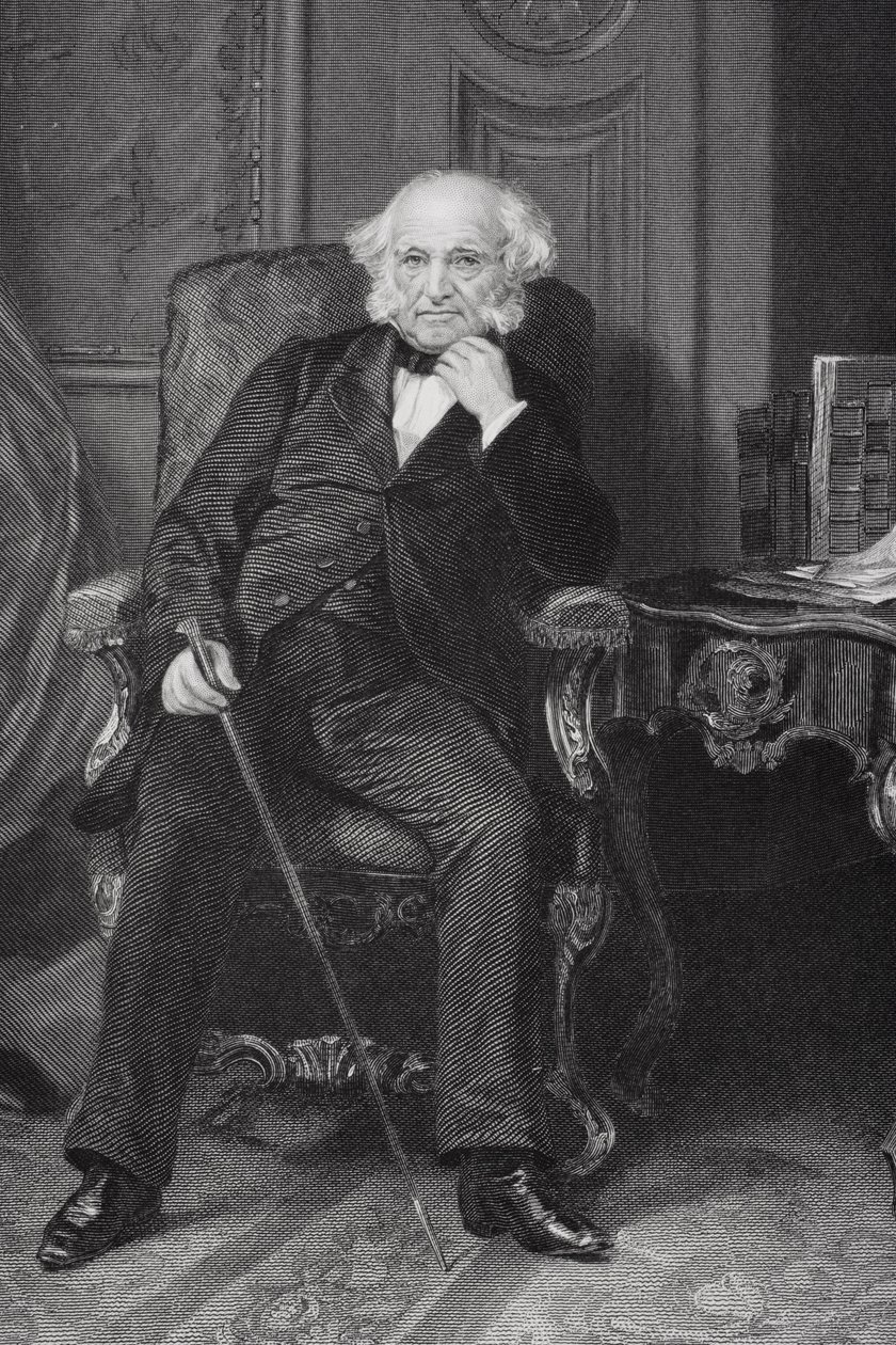 Portrét Martina Van Burena (1782-1862) od Alonzo Chappel