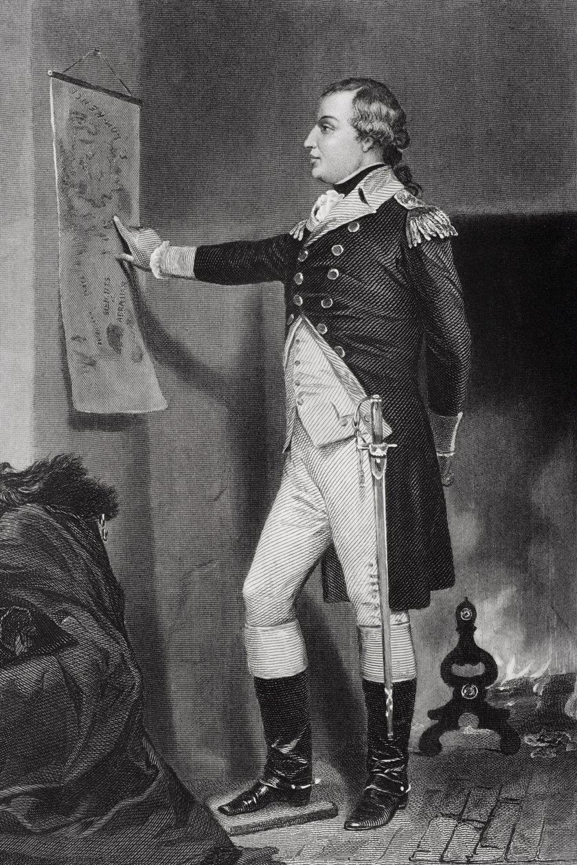 Portrét Richarda Montgomeryho (1736-75) od Alonzo Chappel
