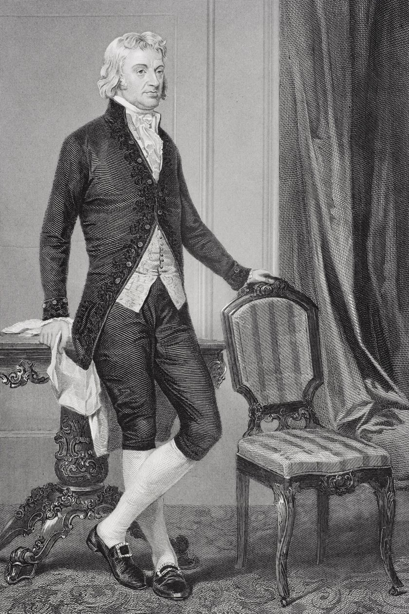 Portrét Roberta R. Livingstona (1746-1813) od Alonzo Chappel
