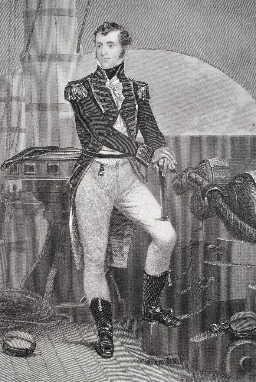 Portrét Stephena Decatura (1779-1820) od Alonzo Chappel