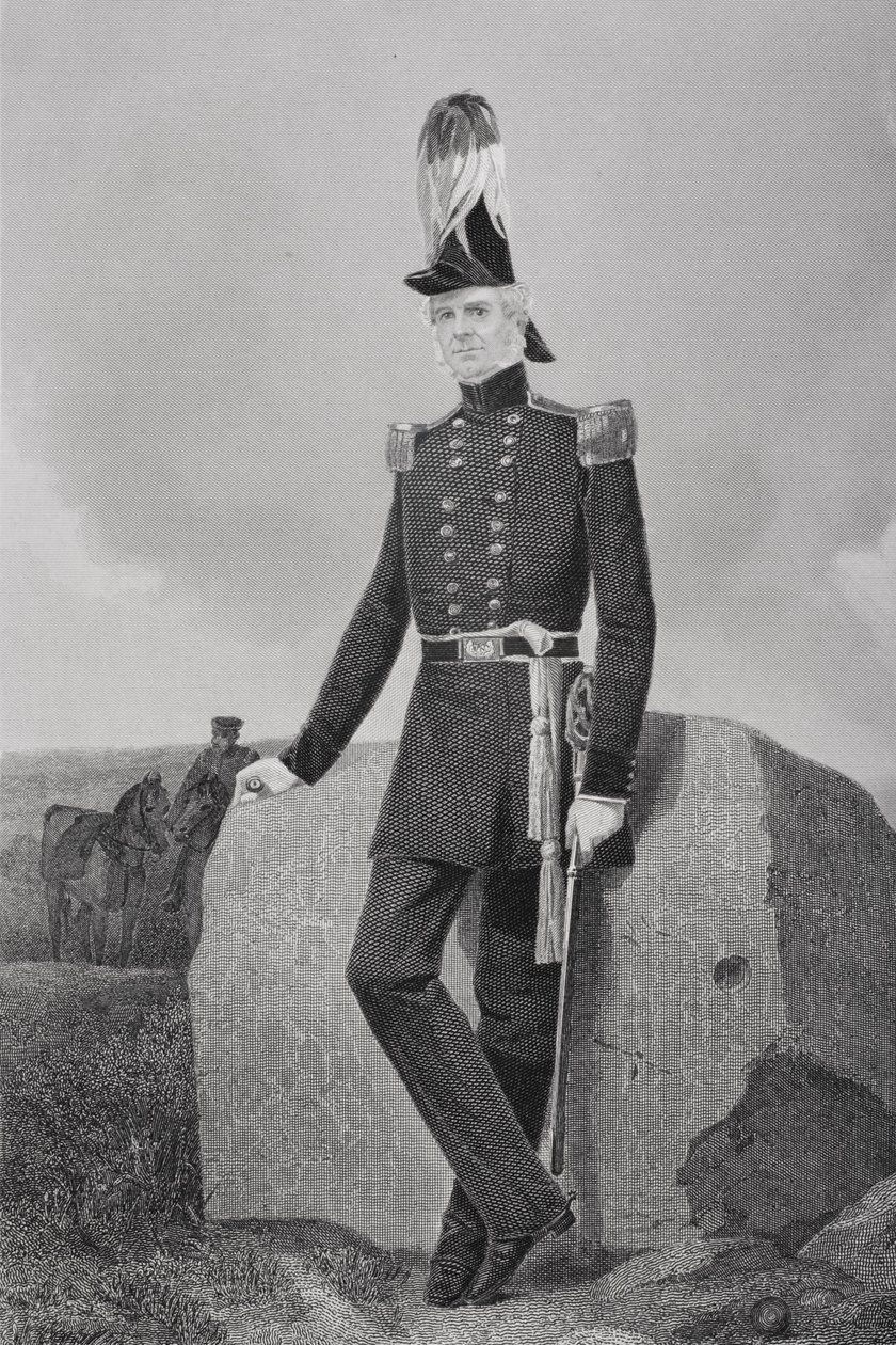 Portrét Williama Jenkinse Wortha (1794-1849) od Alonzo Chappel