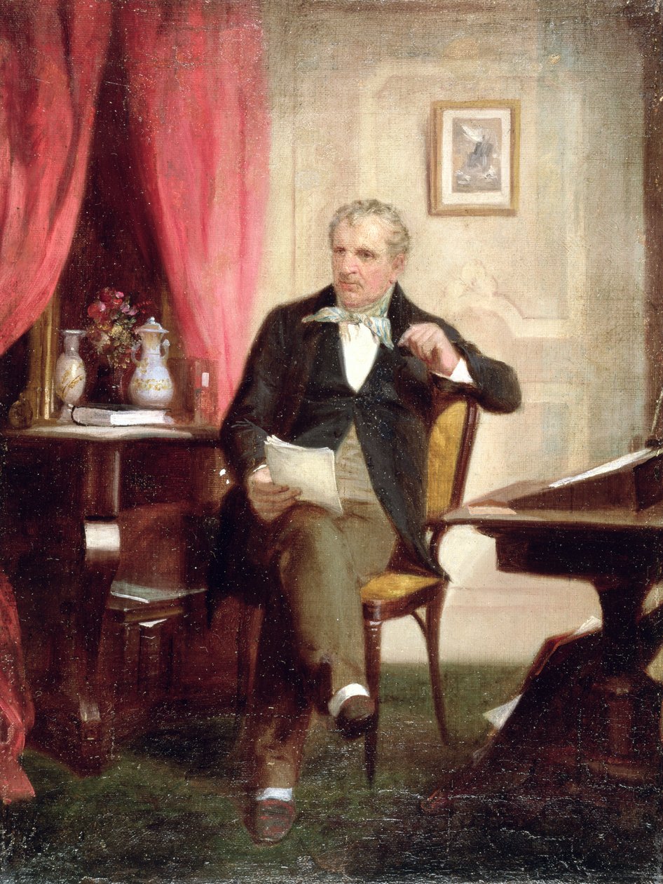 James Fenimore Cooper (1789-1851) (po konzervaci) od Alonzo Chappel