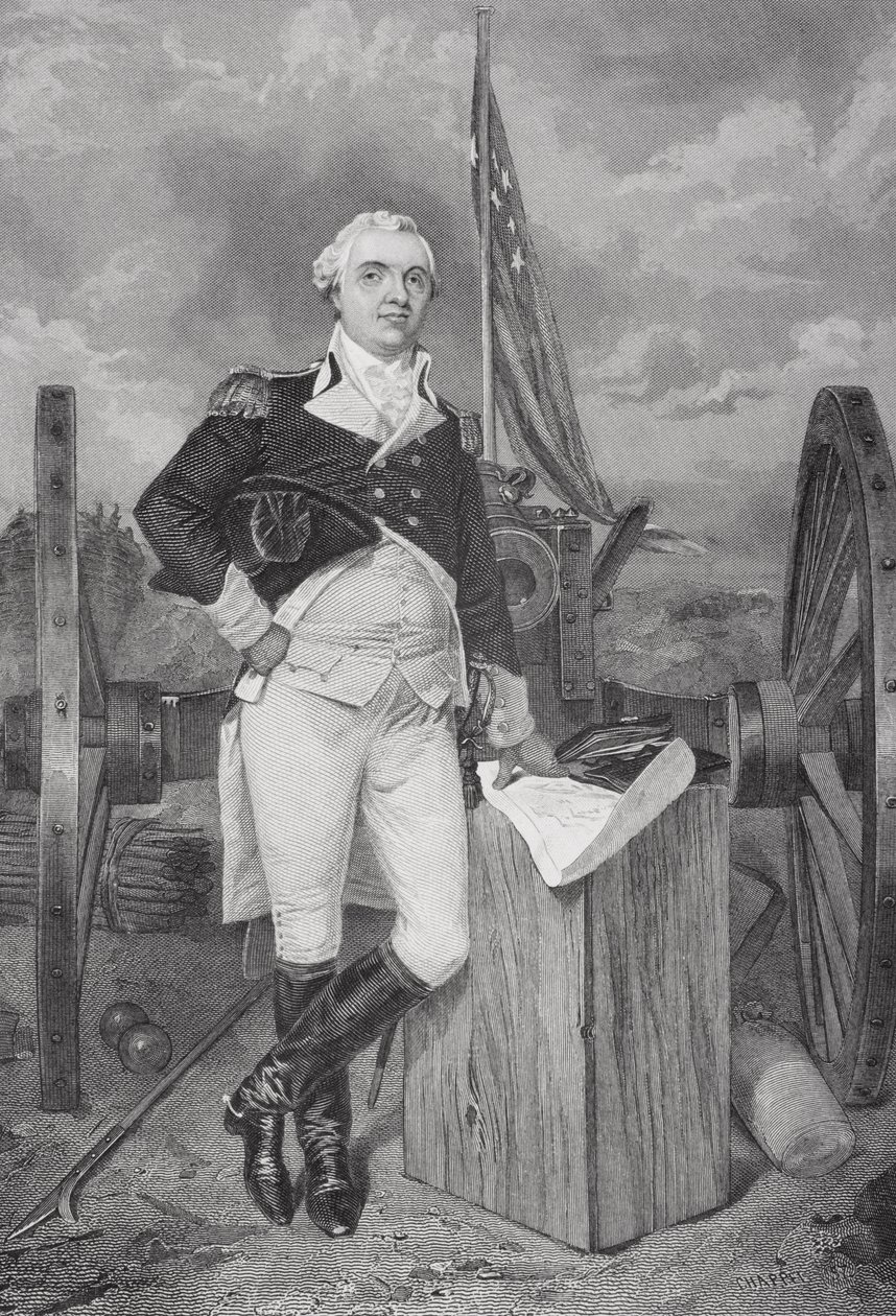 Portrét Henryho Knoxe (1759-1806) od Alonzo Chappel