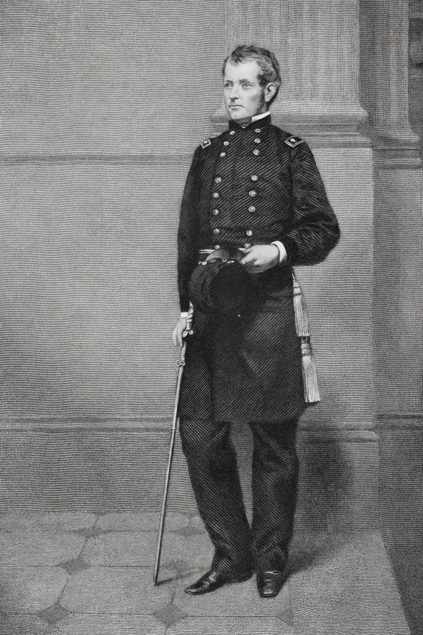 Portrét Josepha Hookera (1814-79) od Alonzo Chappel