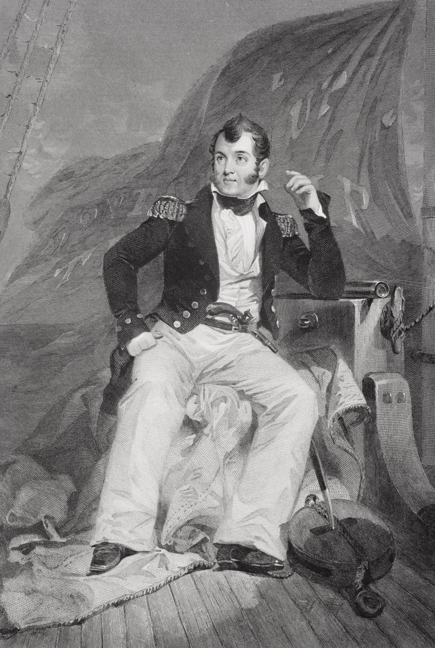 Portrét Olivera Hazarda Perryho (1785-1819) od Alonzo Chappel