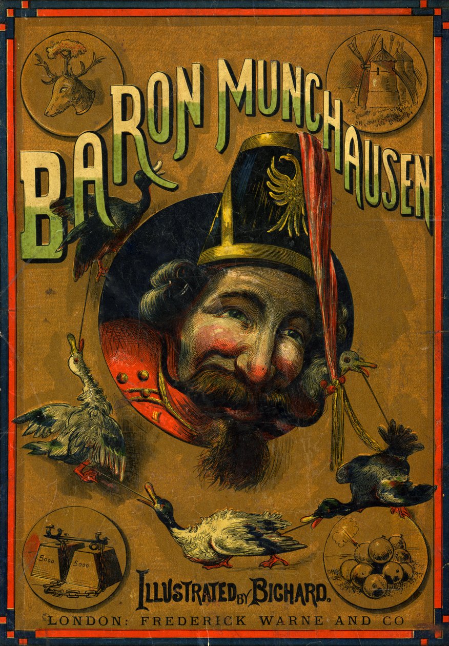 Dobrodružství barona Munchausena od Alphonse Adolphe Bichard