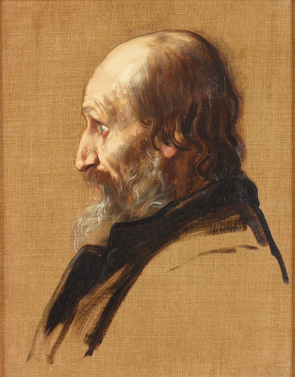 Portrét Thomase Dixona, 1879 od Alphonse Legros