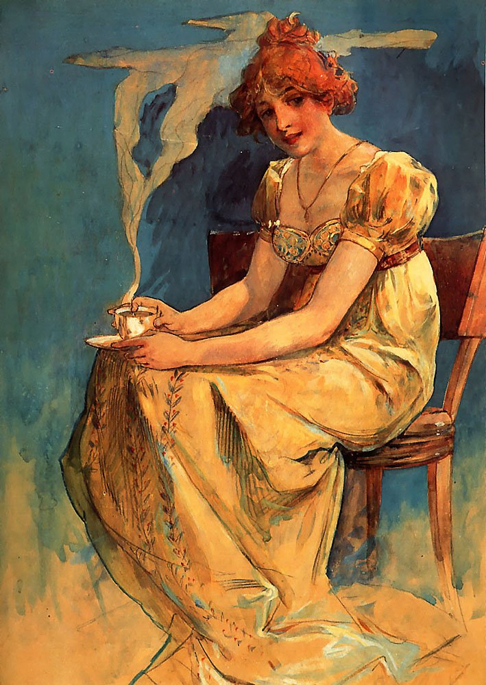 Bez názvu od Alphonse Mucha