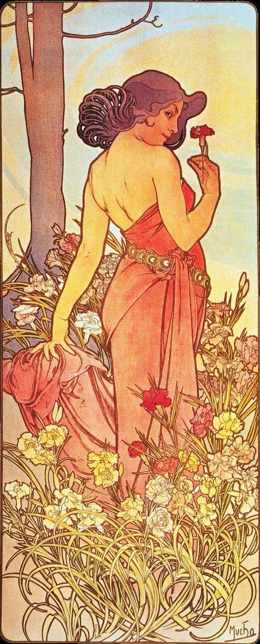 Karafiát od Alphonse Mucha
