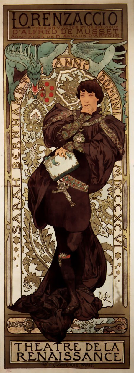 Lorenzaccio od Alphonse Mucha