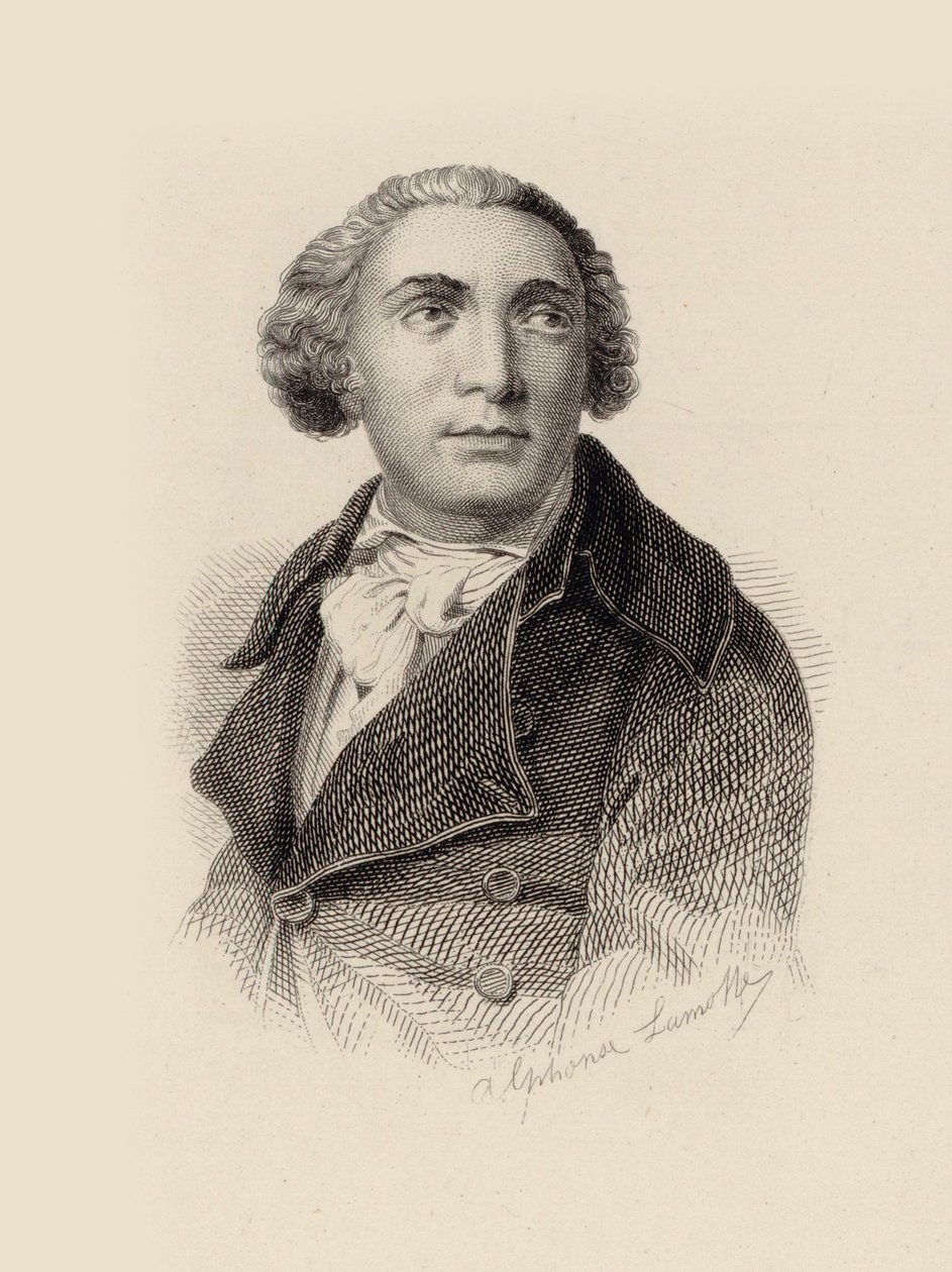 Portrét Giovanni Paisiello 1740-1816. od Alphonse Lamotte