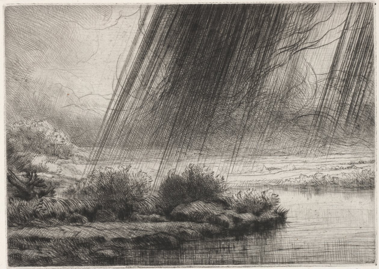 Bouře od Alphonse Legros
