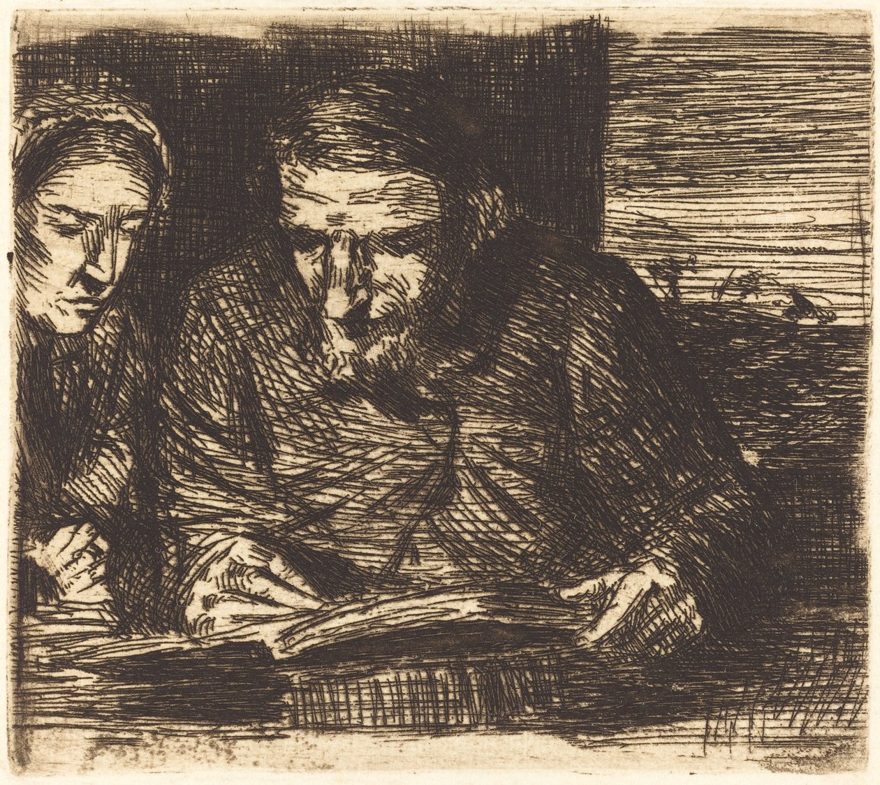 Účetní kniha od Alphonse Legros