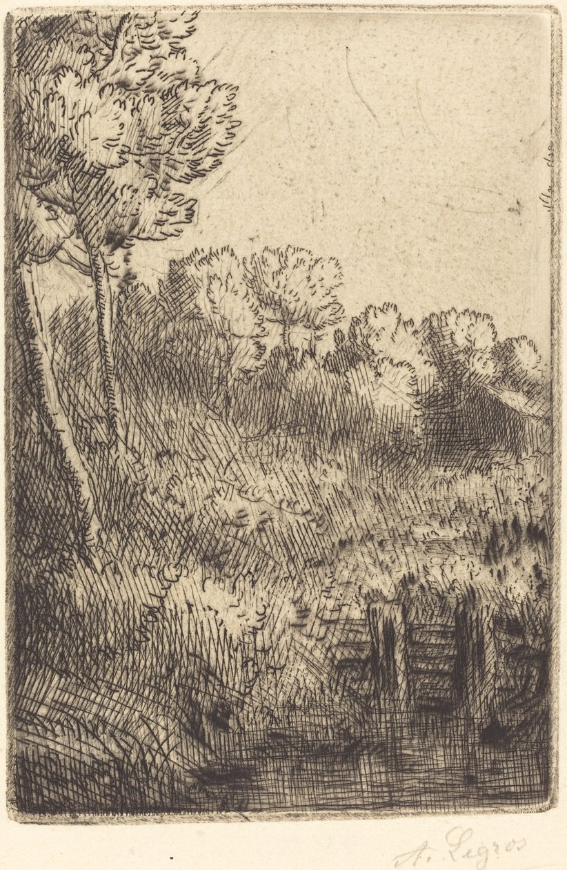 Podél Marny od Alphonse Legros