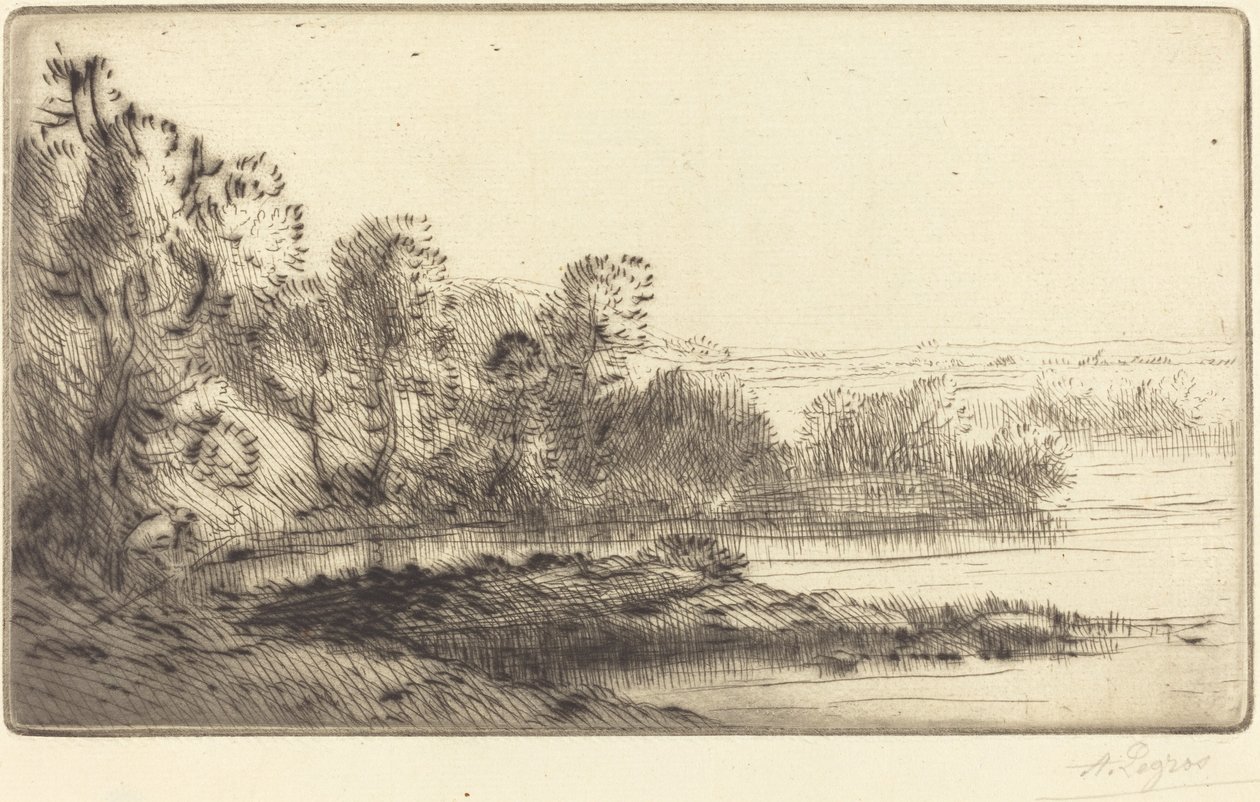 Podél Terne od Alphonse Legros
