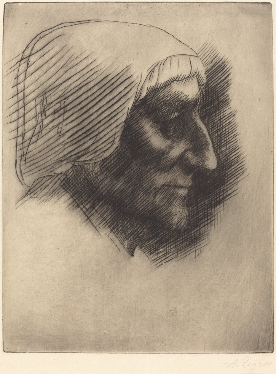 Prodejce starožitností B... od Alphonse Legros