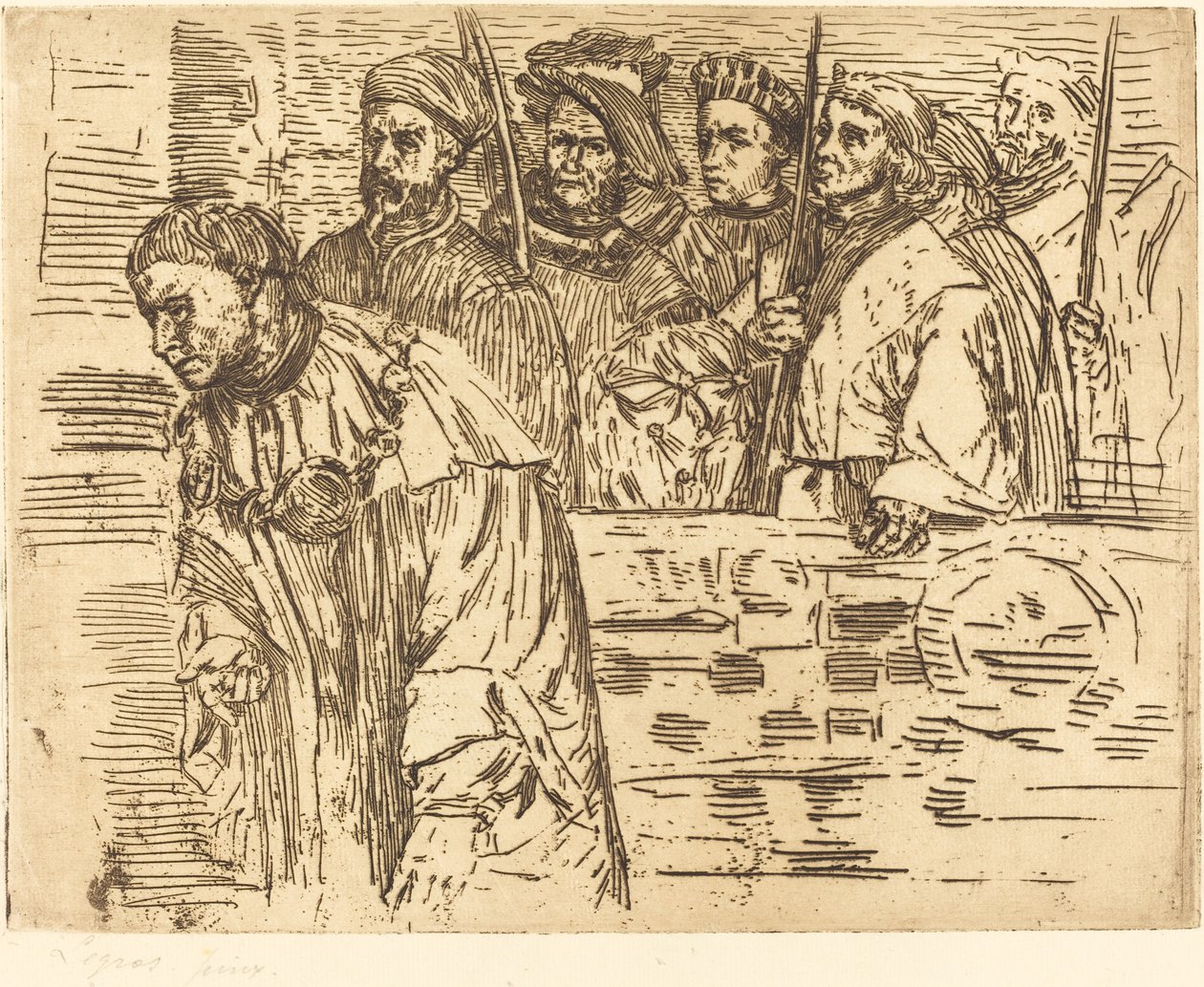 Lukostřelci (Les Archers) od Alphonse Legros