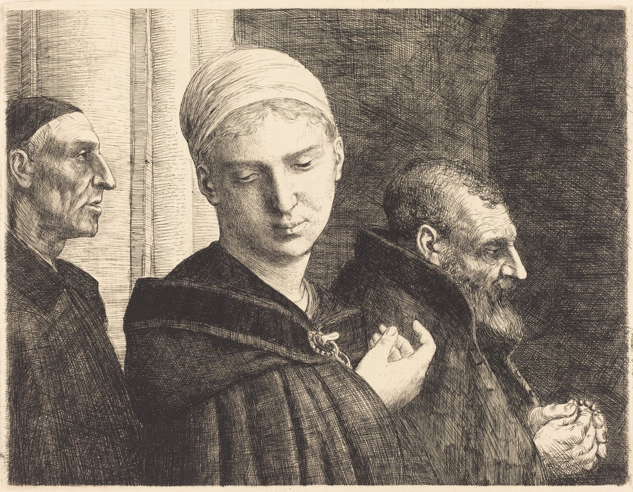 křest (křest) od Alphonse Legros