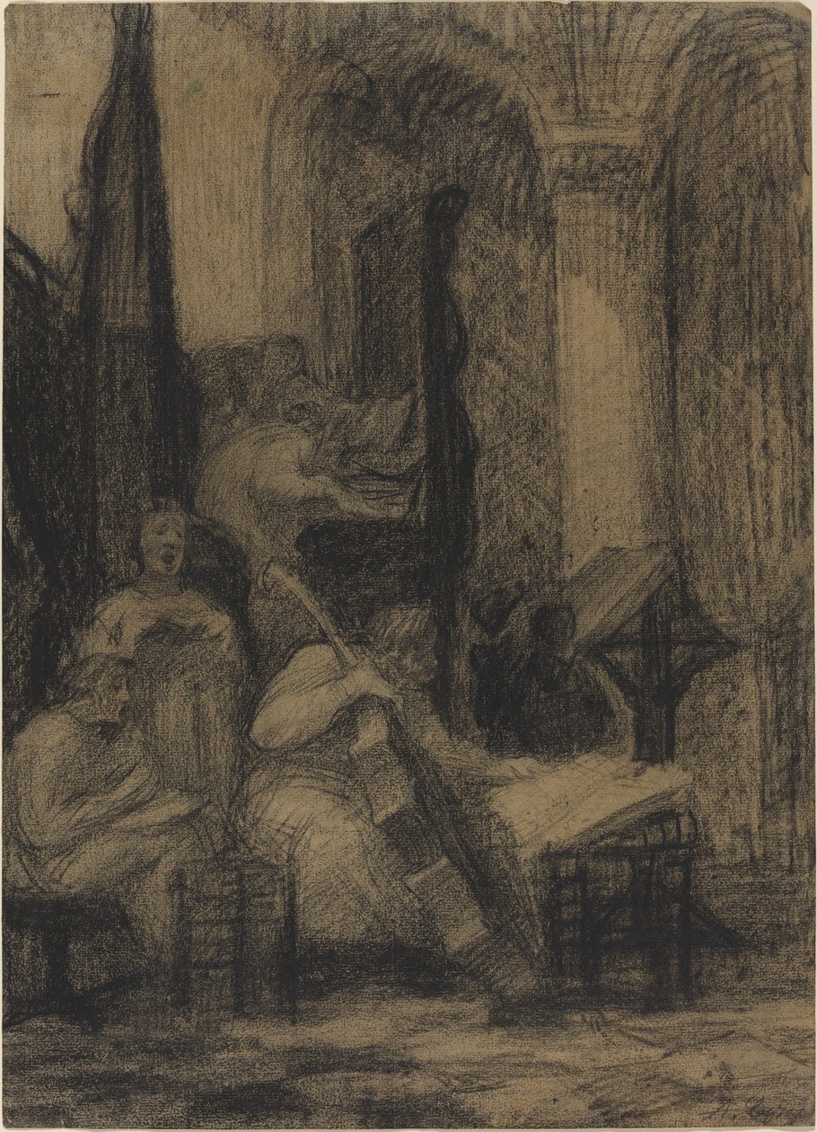Sbor španělské církve. od Alphonse Legros