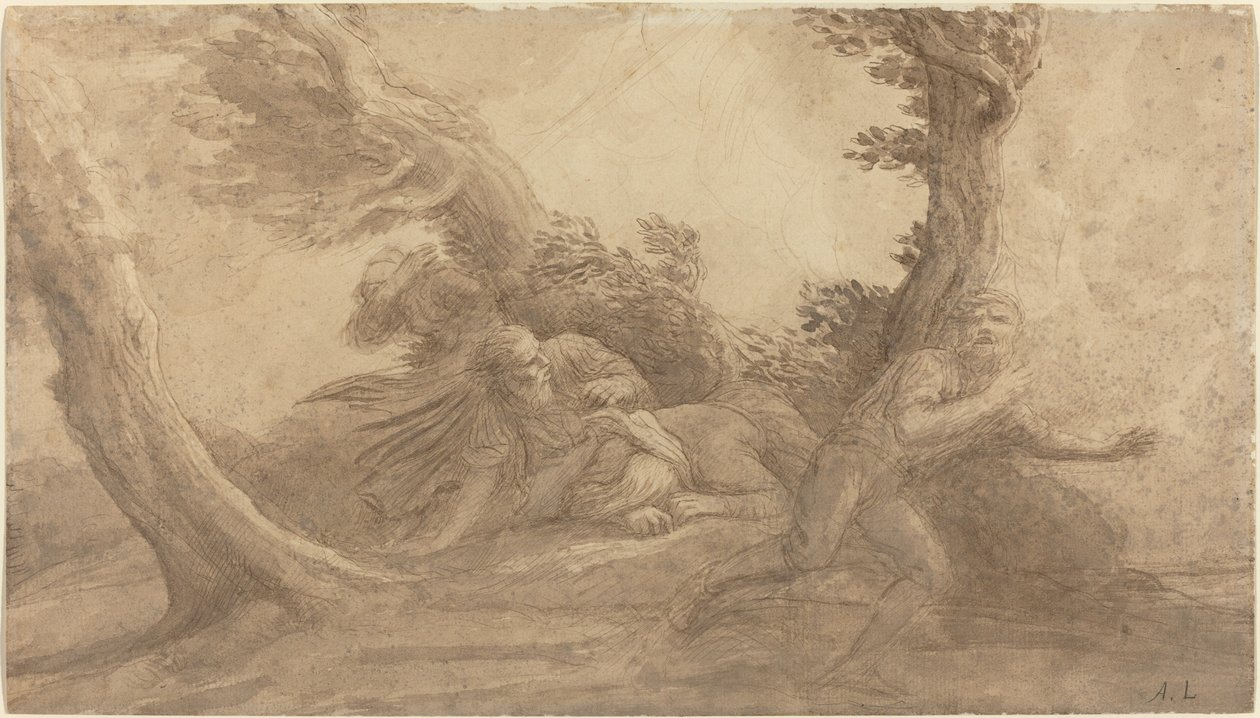Zahřmění od Alphonse Legros