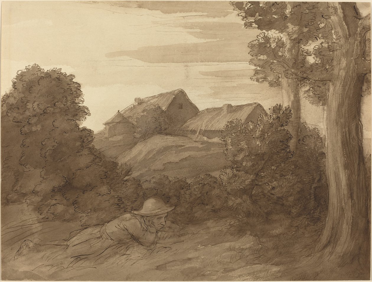 Claudova farma od Alphonse Legros