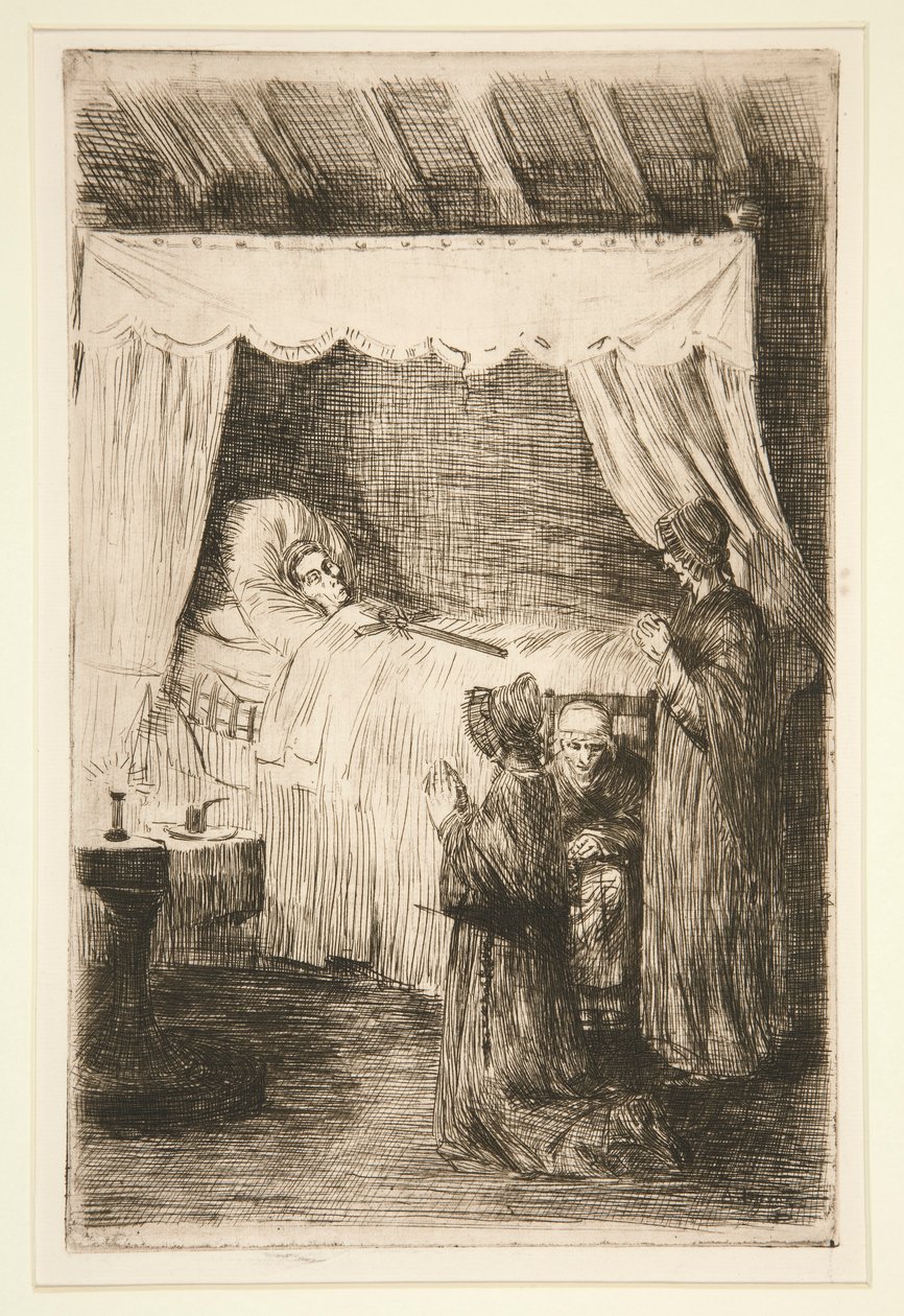 Death Watch (Stará márnice) od Alphonse Legros