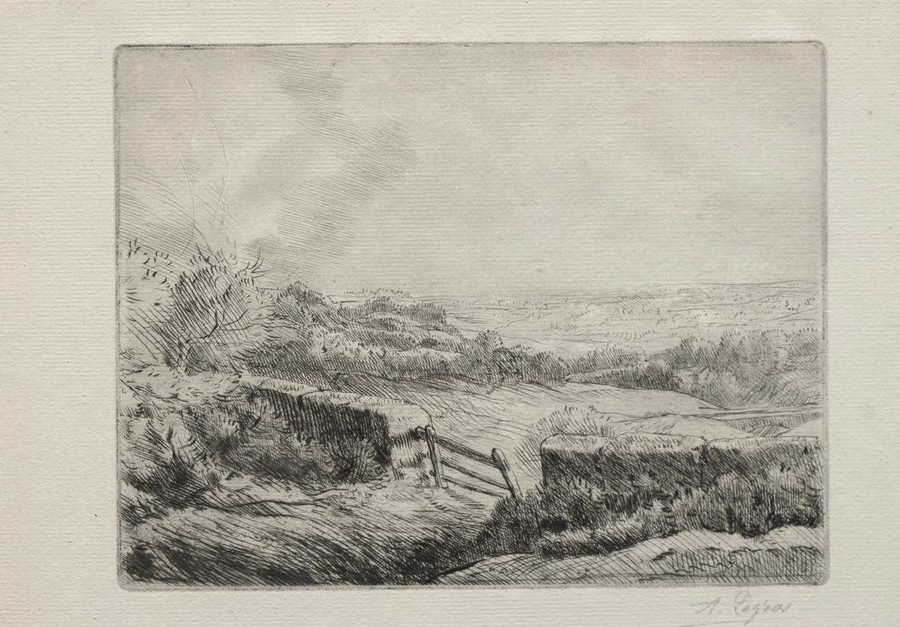 Vstup do Pole. od Alphonse Legros