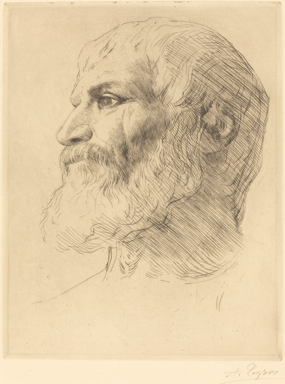 Kead of Soulioti (Tete de Soulioti) od Alphonse Legros