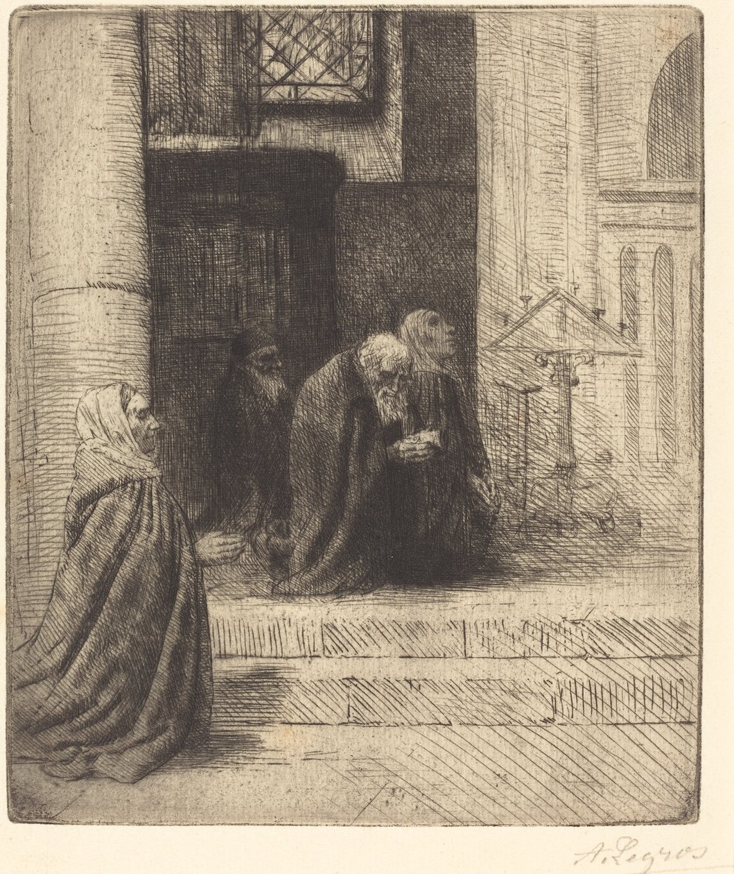 Interiér kostela (Interieur d