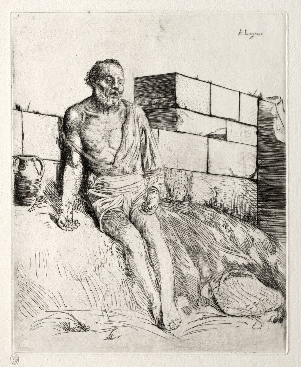 Práce (první deska) od Alphonse Legros
