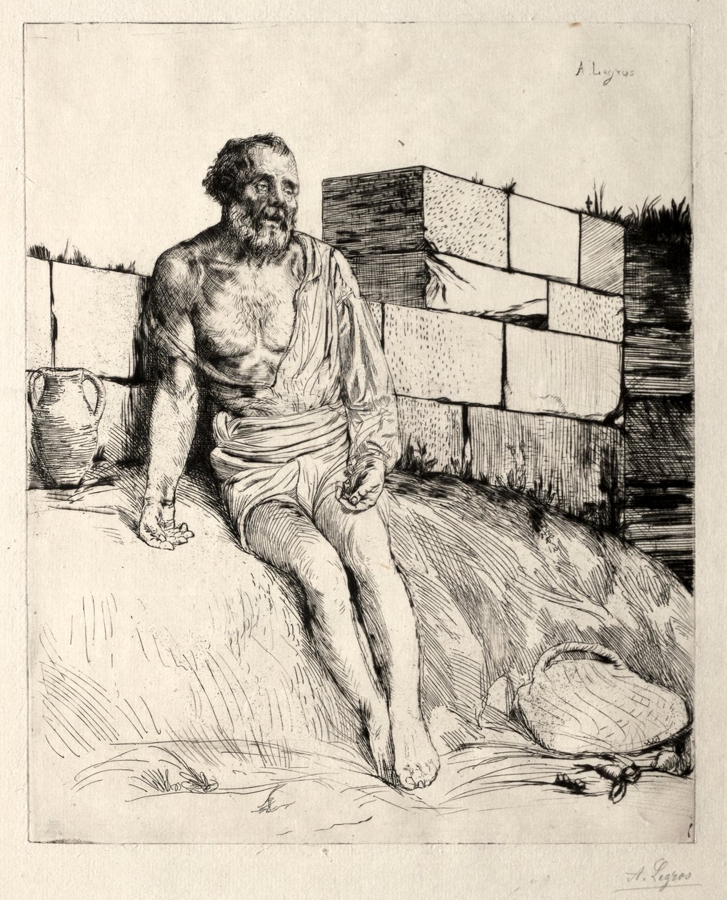Práce (první deska) od Alphonse Legros