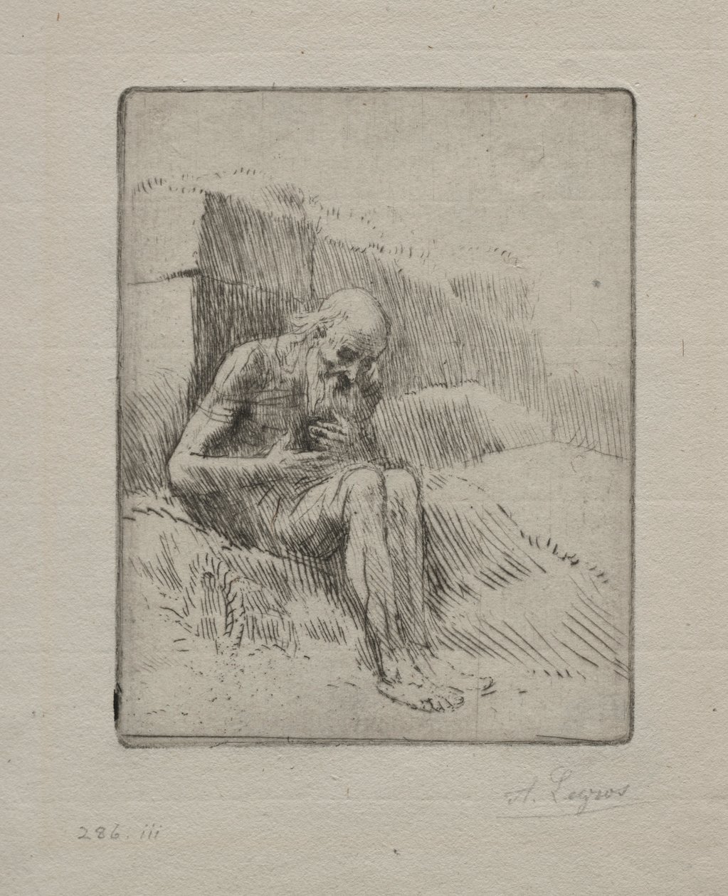 Práce 2. deska. od Alphonse Legros