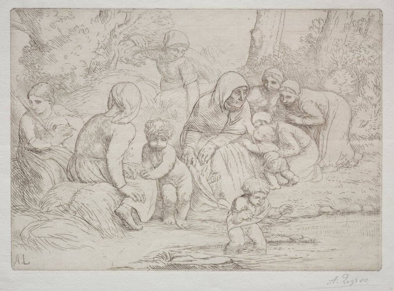 Léto od Alphonse Legros