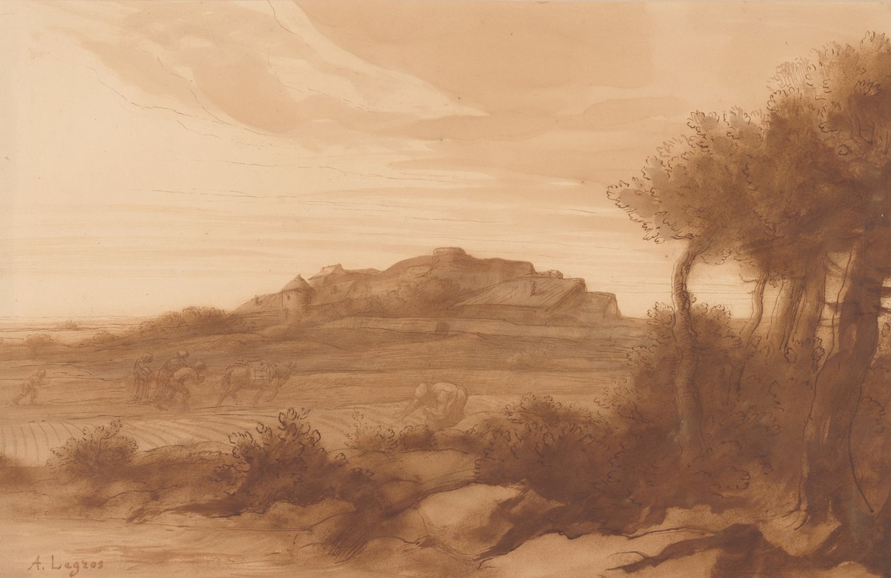 Krajina. od Alphonse Legros
