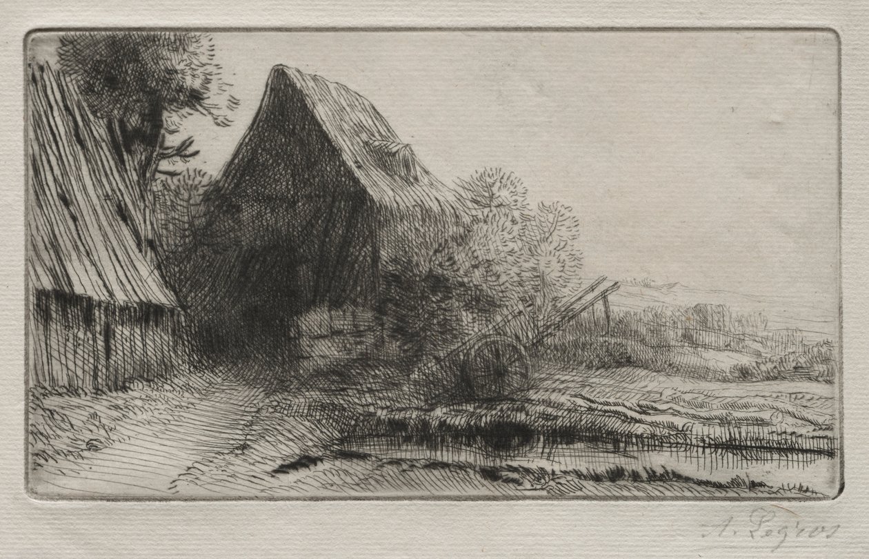 Kolářův dům. od Alphonse Legros