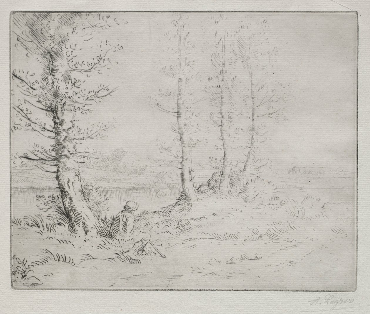podél břehu od Alphonse Legros
