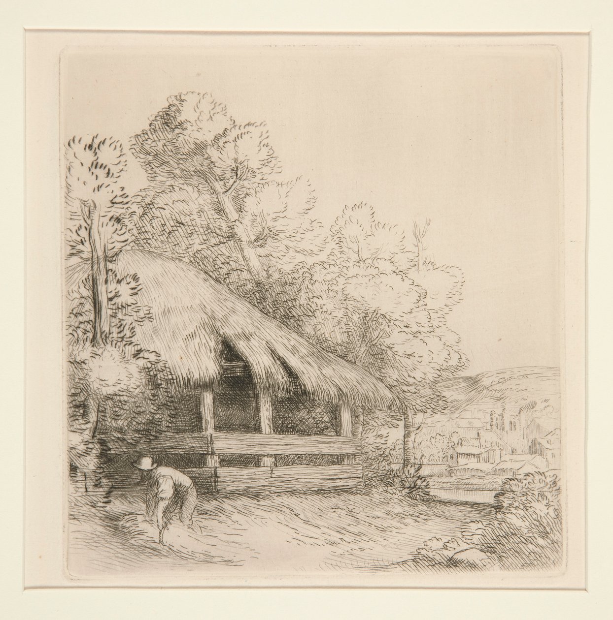 Le petit hangar (Malá bouda) od Alphonse Legros